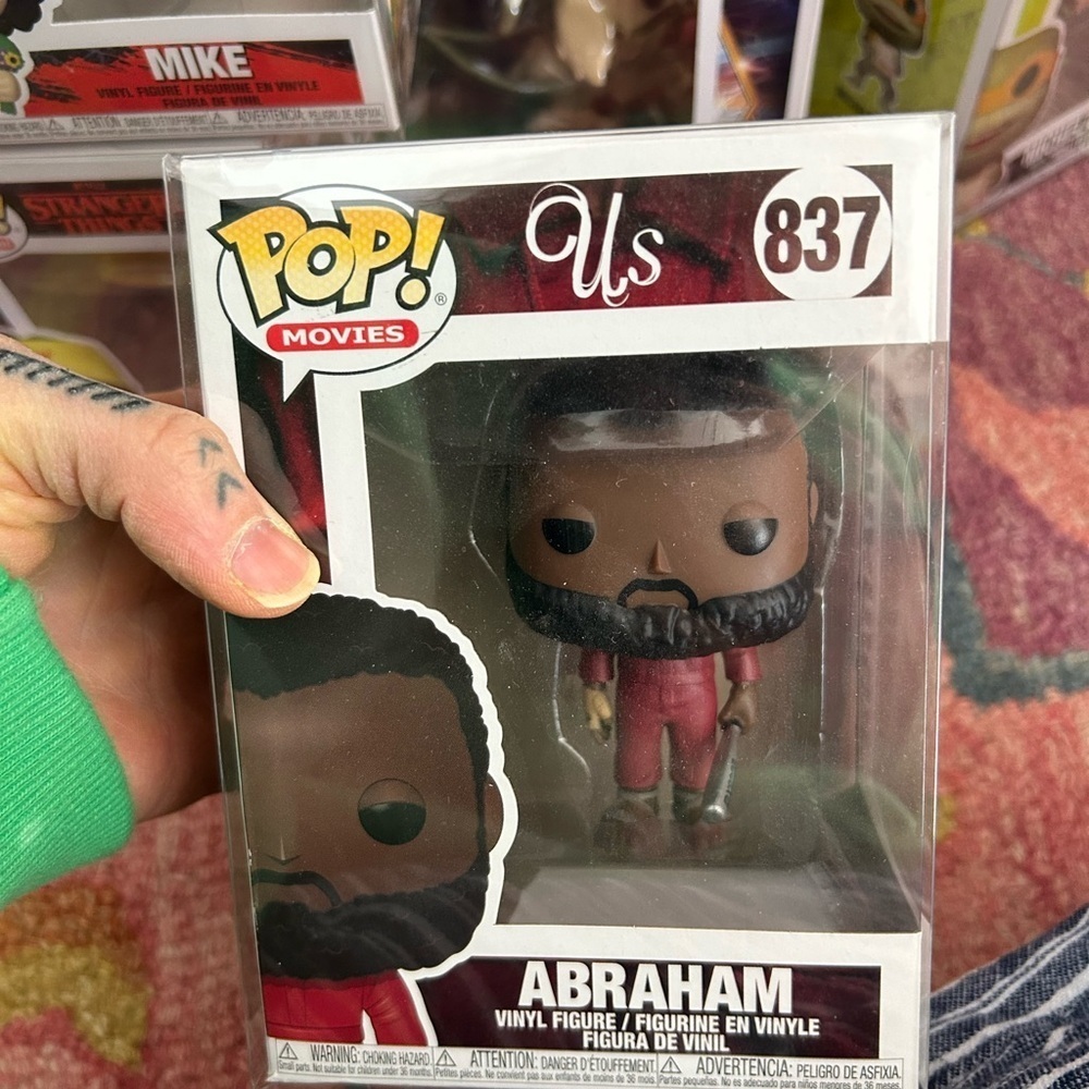 Funko Pop Us Abraham #837 Horror Movie Vinyl Figure Jordan Peele